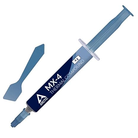 ARCTIC MX-4 (incl. Spatula, 4 g) - Premium Performance Thermal Paste for All Processors (CPU, GPU - PC, PS4, Xbox), Very high Thermal Conductivity, Long Durability, Safe Application - ACTCP00031B