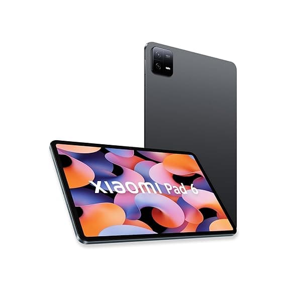 Xiaomi Pad 6| Qualcomm Snapdragon 870| Powered by HyperOS |144Hz Refresh Rate| 8GB, 256GB| 2.8K+ Display (11-inch/27.81cm) Tablet| Dolby Vision Atmos| Quad Speakers| Wi-Fi| Gray