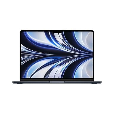 2022 Apple MacBook Air Laptop with M2 chip: 13.6-inch Liquid Retina Display, 16GB RAM, 256GB SSD Storage, Backlit Keyboard, 1080p FaceTime HD Camera. Works with iPhone and iPad; Midnight