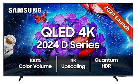 Samsung 138 cm (55 inches) QE1D Series 4K Ultra HD QLED Smart TV QA55QE1DAULXL (Black)